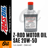 AMSOIL 20W50 Z-ROD ENGINE OIL FULLY SYNTHETIC (1 QUART)