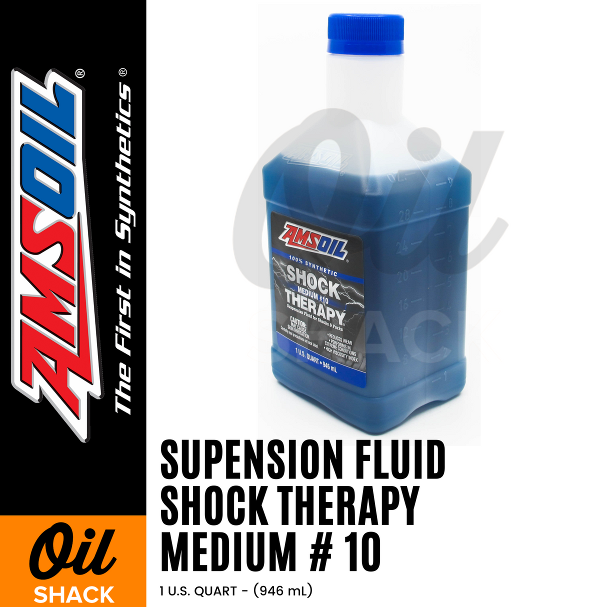 AMSOIL SUSPENSION FLUID SHOCK THERAPY #10 MEDIUM (1 QUART)