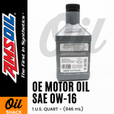 AMSOIL 0W16 OE SERIES ENGINE OIL FULLY SYNTHETIC (1 QUART)