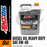 AMSOIL 5W40 DIESEL HEAVY DUTY ENGINE OIL FULLY SYNTHETIC (1 GALLON)