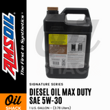 AMSOIL 5W30 DIESEL MAX DUTY ENGINE OIL FULLY SYNTHETIC (1 GALLON)