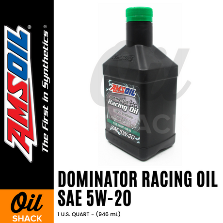 AMSOIL 5W20 DOMINATOR ENGINE OIL FULLY SYNTHETIC (1 QUART)