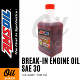 AMSOIL SAE 30 BREAK IN  ENGINE OIL (1 QUART)