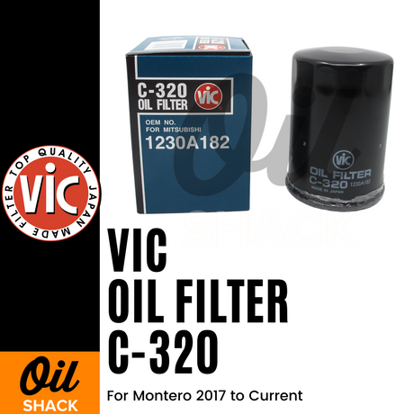 VIC C-320 OIL FILTER (For Montero 2017 to Current)