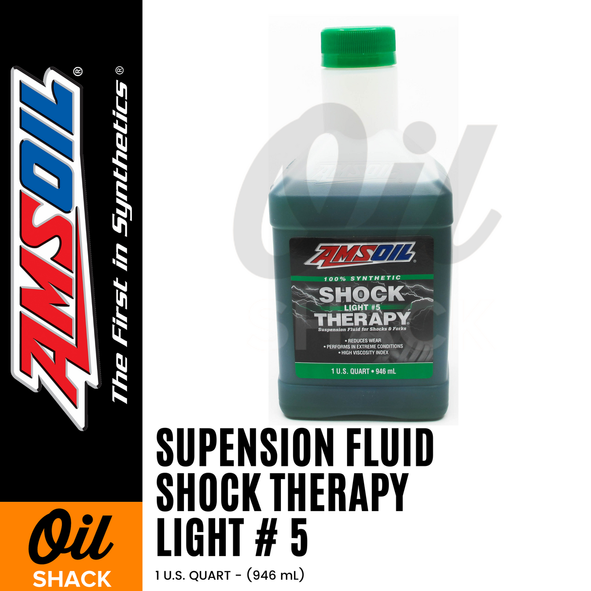 AMSOIL SUSPENSION FLUID SHOCK THERAPY #5 LIGHT (1 QUART)