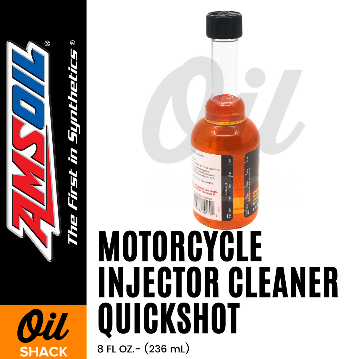 AMSOIL MOTORCYCLE INJECTOR CLEANER QUICKSHOT (6 OUNCES)