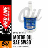 RED LINE 5W30 EURO-SERIES MOTOR OIL (1 QUART)