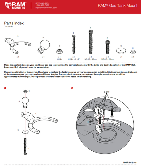 RAM MOUNTS | RAM-B-411U