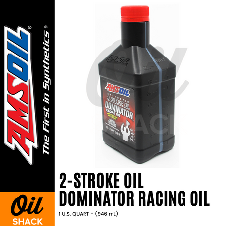 AMSOIL 2-Stroke Racing Oil Dominator Series (1 Quart)