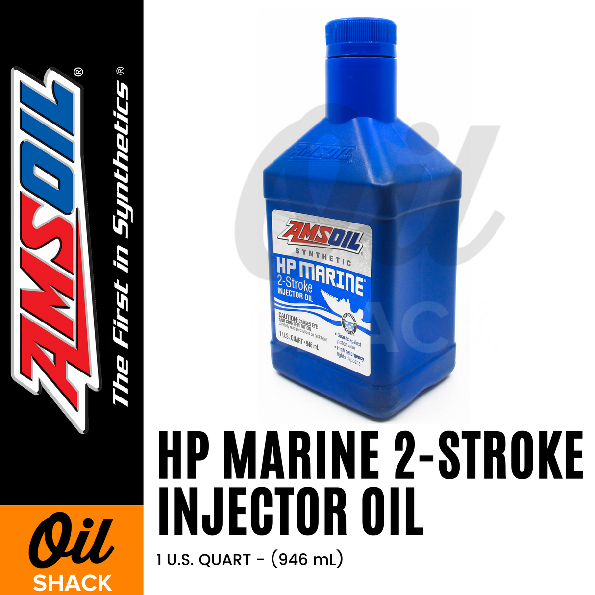 AMSOIL 2-STROKE HP MARINE FULLY SYNTHETIC (1 QUART)