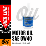 RED LINE 0W40 MOTOR OIL | 1 QUART