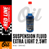 RED LINE EXTRALIGHT 2.5WT SUSPENSION FLUID | 16 OZ