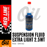 RED LINE EXTRALIGHT 2.5WT SUSPENSION FLUID | 16 OZ