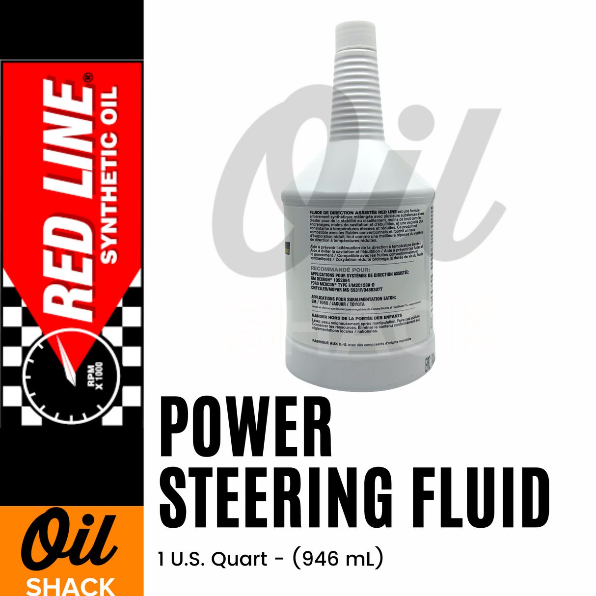 RED LINE POWER STEERING FLUID