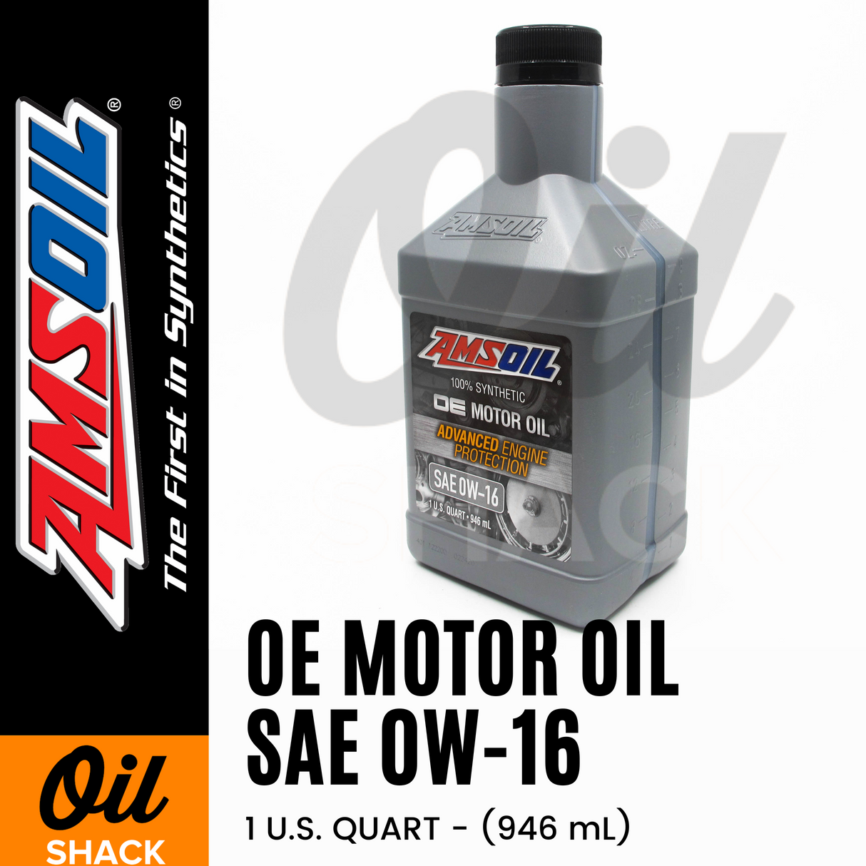 AMSOIL 0W16 OE SERIES ENGINE OIL FULLY SYNTHETIC (1 QUART)