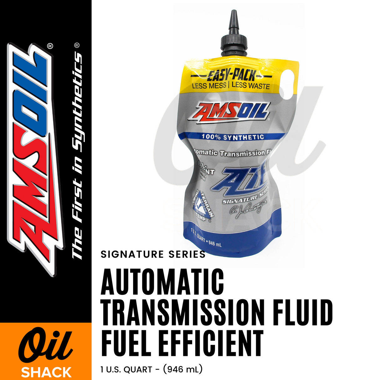 AMSOIL ATF FUEL EFFICIENT SIGNATURE SERIES FULLY SYNTHETIC (1 QUART)