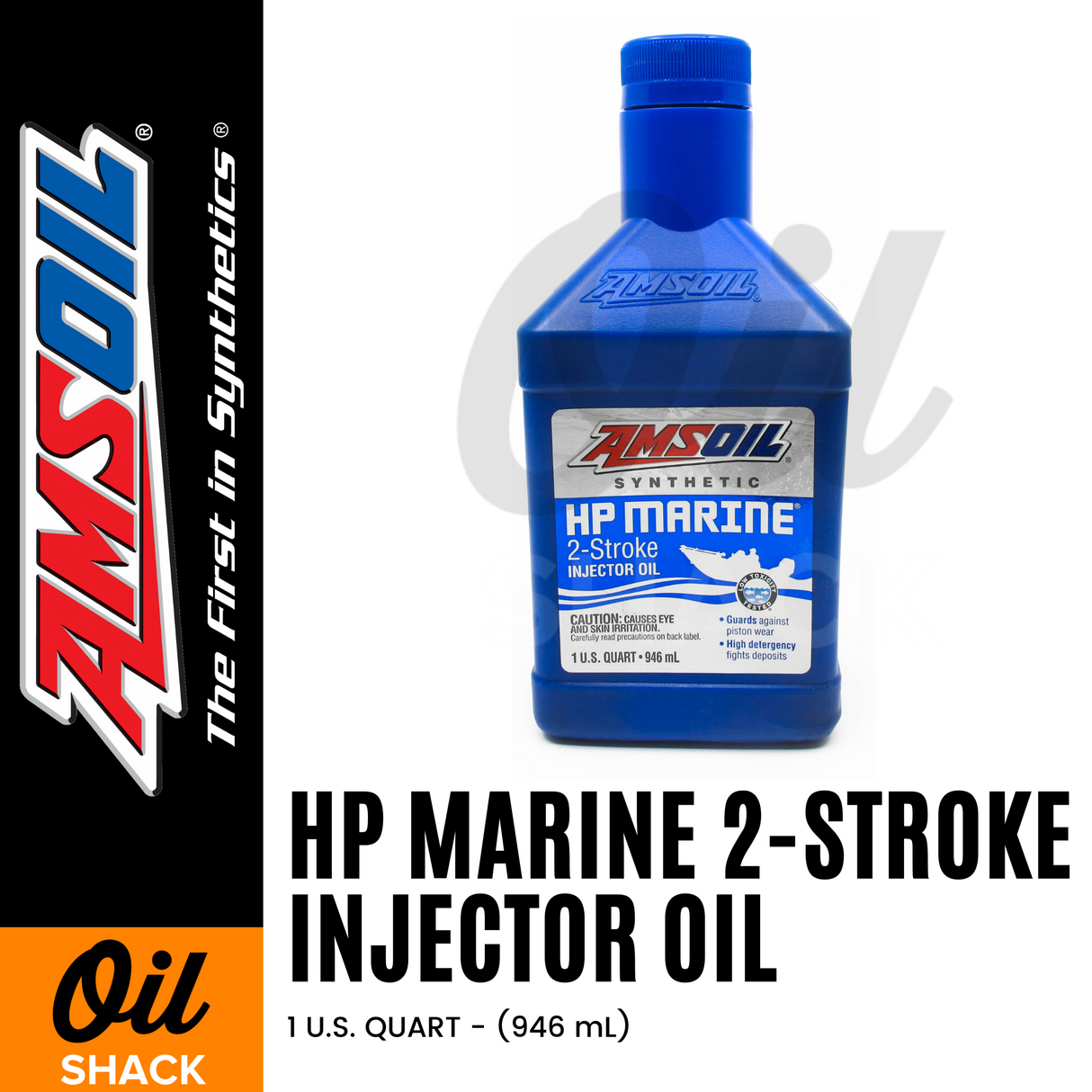 AMSOIL 2-STROKE HP MARINE FULLY SYNTHETIC (1 QUART)