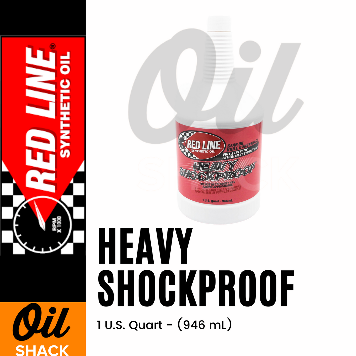 RED LINE HEAVY SHOCKPROOF | 1 QUART