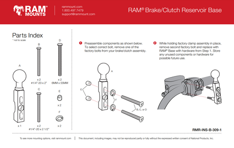 RAM MOUNTS RAM-B-309-6U