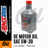 AMSOIL 5W30 OE SERIES ENGINE OIL FULLY SYNTHETIC (1 QUART)