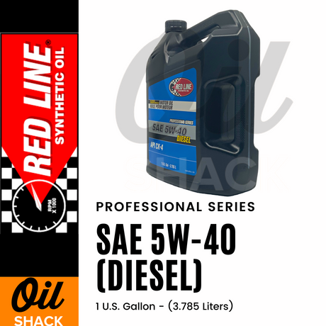 RED LINE PROFESSIONAL SERIES SAE 5W-40 (1 Gallon DIESEL)