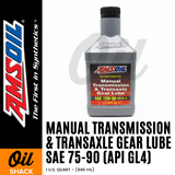 AMSOIL MANUAL SYNCHROMESH TRANSMISSION FLUID FULLY SYNTHETIC (1 QUART)