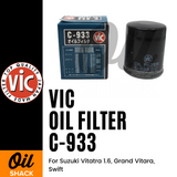 VIC C-933 Oil Filter (For Suzuki Vitatra 1.6, Grand Vitara, Swift)