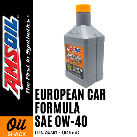 AMSOIL 0W40 EUROPEAN FORMULA CLASSIC ESP ENGINE OIL FULLY SYNTHETIC (1 QUART)