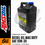 AMSOIL 10W30 DIESEL MAX DUTY ENGINE OIL FULLY SYNTHETIC (1 GALLON)