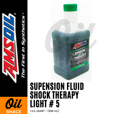 AMSOIL SUSPENSION FLUID SHOCK THERAPY #5 LIGHT (1 QUART)