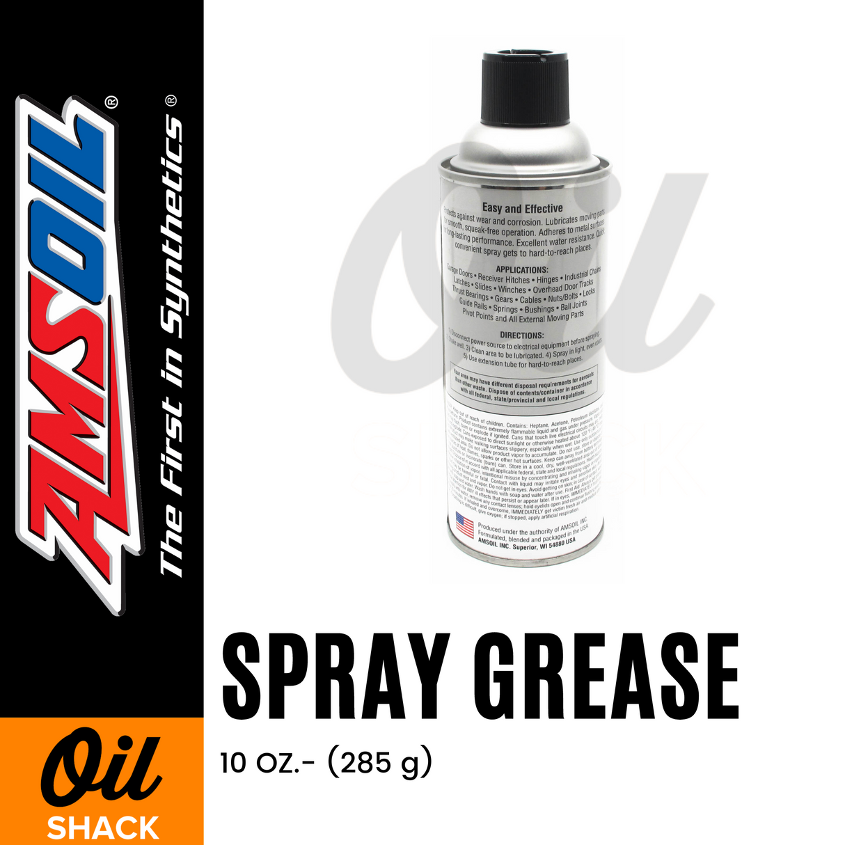 AMSOIL Spray Grease (10oz Spray Can)