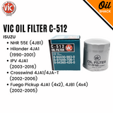 VIC OIL FILTER C-512