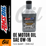 AMSOIL 0W16 OE SERIES ENGINE OIL FULLY SYNTHETIC (1 QUART)