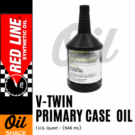 RED LINE V-TWIN PRIMARY CASE OIL (1 QUART)